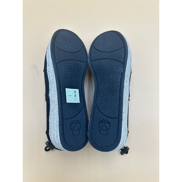 Skechers Bobs Highlights Set Sail Womens Size 7 Shoes Black Wedge Slip On - Picture 5 of 6